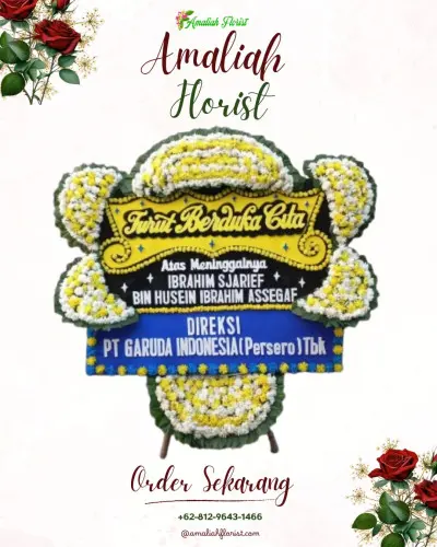 Papan Bunga Duka di Jambearjo
